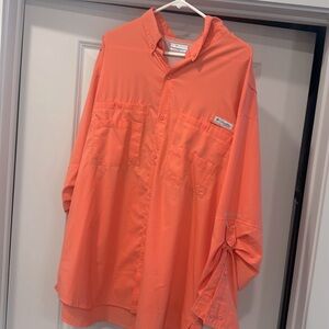Columbia Men’s PFG Shirt long sleeve. Like brand new! Size XXL.